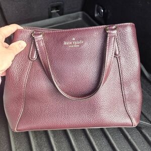 kate spade Mulberry Leather Tote